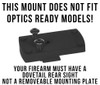Evolution Gun Works HK VP9/P30/HK45/HK45C Deltapoint Pro Sight Mount