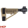 SB Tactical HK MP5 Pistol Stabilizing Brace SBA4 - FDE