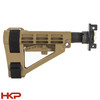 SB Tactical HK MP5K Pistol Stabilizing Brace SBA4 - FDE