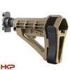 SB Tactical HK MP5K Pistol Stabilizing Brace SBA4 - FDE
