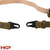 HKP Single Point Leather Sling - OD Green