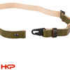 HKP 2 Point Leather Sling - OD Green
