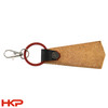 HKP Leather Key Chain - Black MP5
