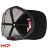 HKP Baseball Trucker Snapback Cap - OSFM - Black & Gray