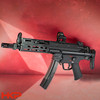 UTG HK MP5 PRO Handguard with Extended Upper Picatinny Mount - Black