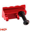 HKP Picatinney Rail Mount for Front Sight Tower - Red