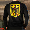 HKP Mens Long Sleeve Bundesadler Shirt  - Black
