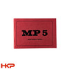 HK MP5 Red Owners Manual - BLEMISHED