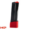 HK CC9 Complete Magazine - 15 Round - 9mm - Red Extension with Red Follower - BLEMISHED HKP HK Parts HKP-22038-RRE