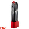 HK CC9 Complete Magazine - 15 Round - 9mm - Red Extension with Red Follower - BLEMISHED HKP HK Parts HKP-22038-RRE