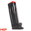 HK VP9SK, P30SK Magazine - 9mm - 10 Round - Extended Finger Rest - Red Follower - BLEMISHED