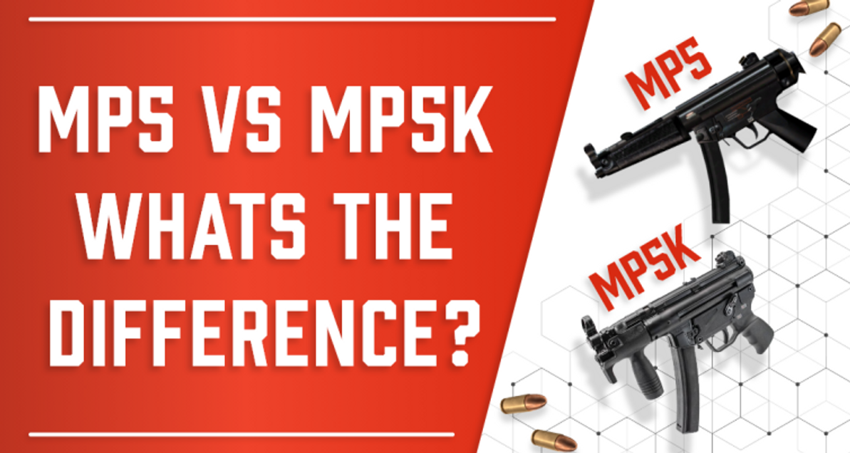 Differences Between HK MP5 vs HK MP5K | #HKP