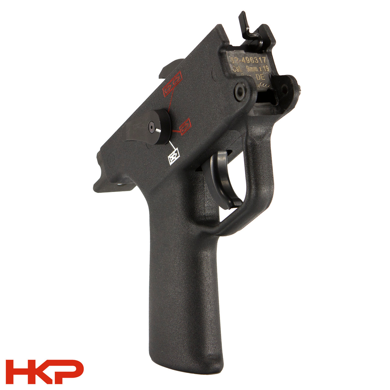 HK MP5 Trigger Group – 2 Round Engraved Binary Housing