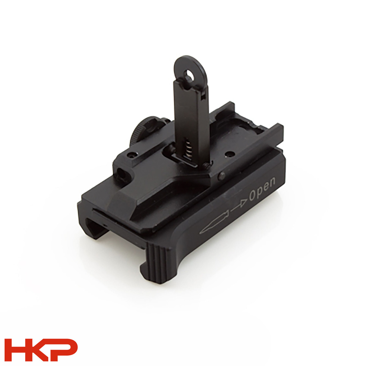 HK416, HK417, MR556, MR762 Flip Up Rear Sight - 2mm
