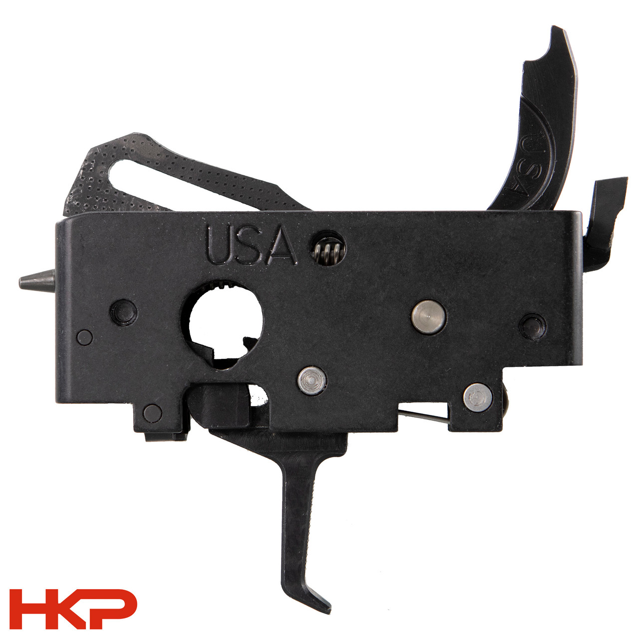 New Trigger Auto HKP 9mm Ambidextrous US Made Trigger Pack with Flat Trigger - 4 U.S ...
