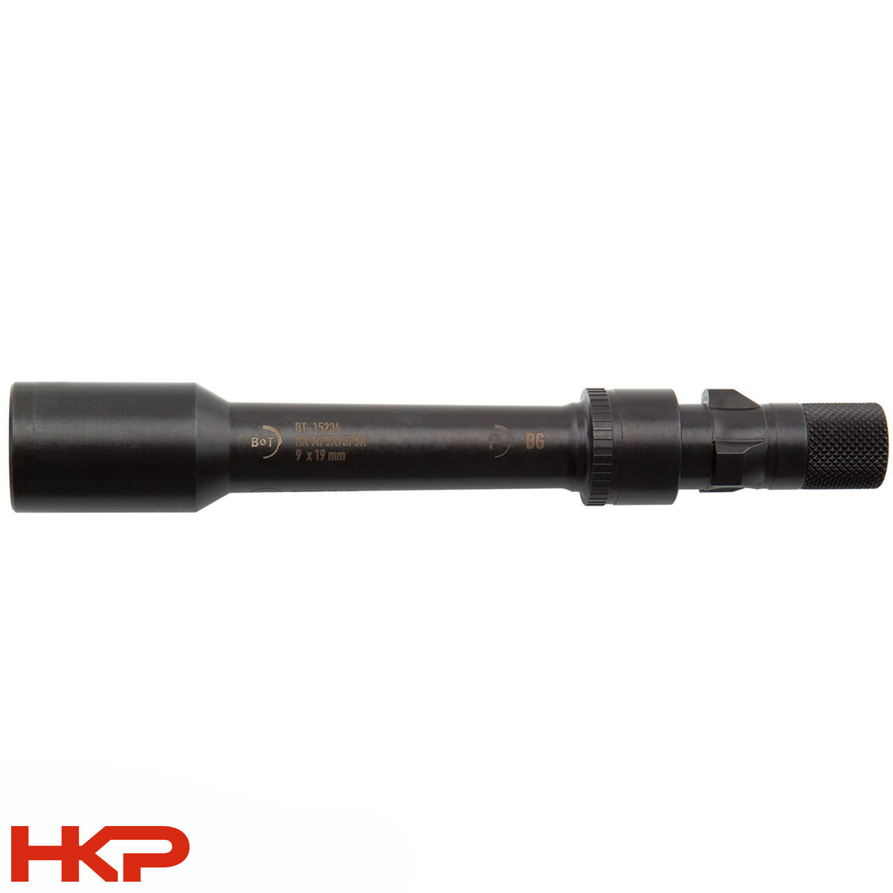 HK MP5K, SP89, SP5K Barrel - 9mm - 3 Lug - Threaded 1/2x32