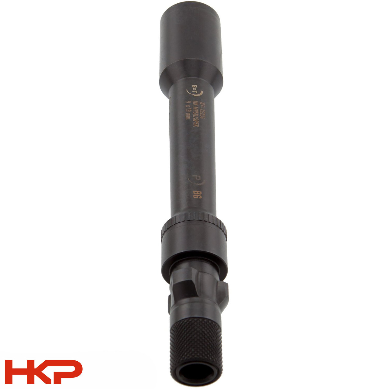 HK MP5K, SP89, SP5K Barrel - 9mm - 3 Lug - Threaded 1/2x32