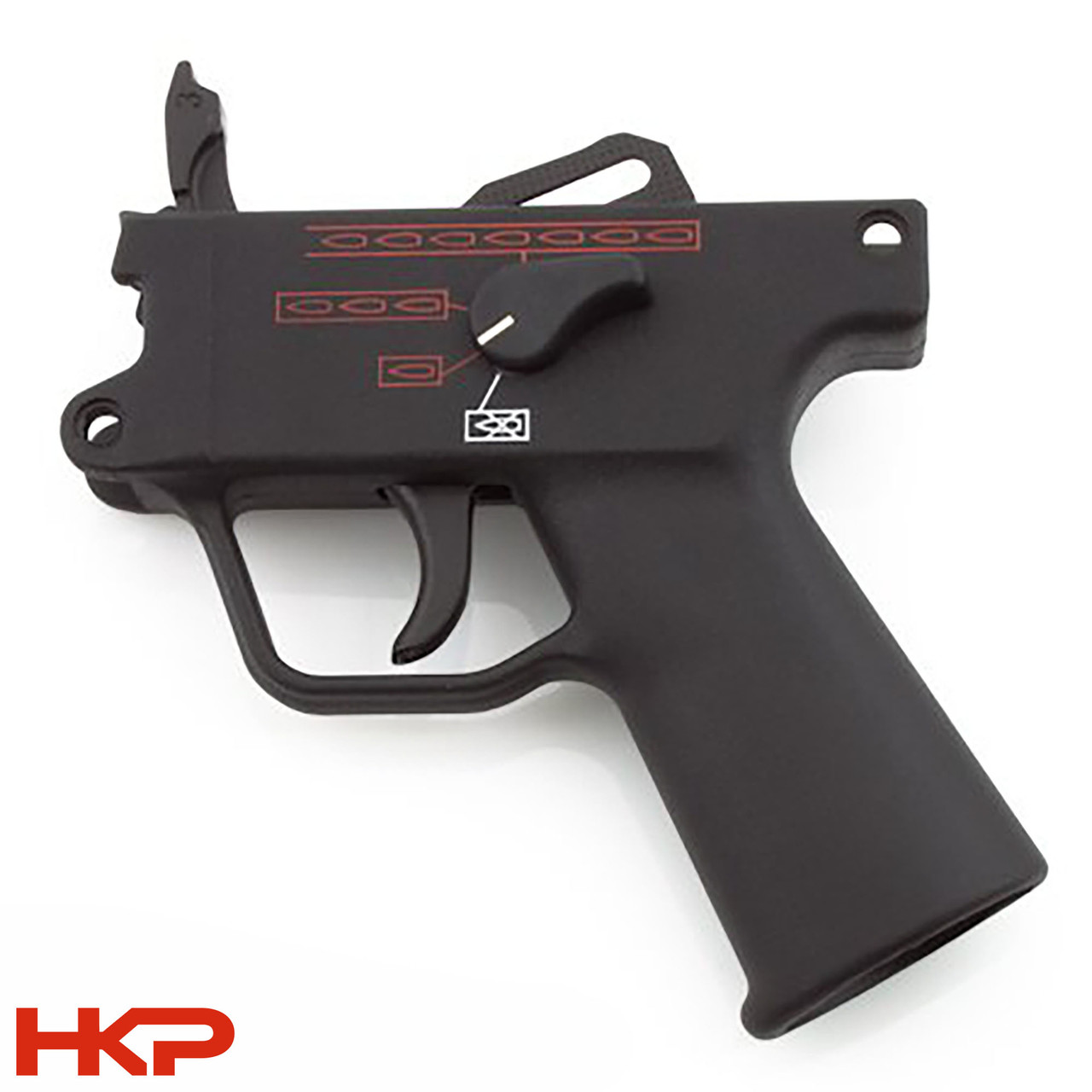 H&K German MP5K 4 Position (0,1,3,F) Burst Trigger Group