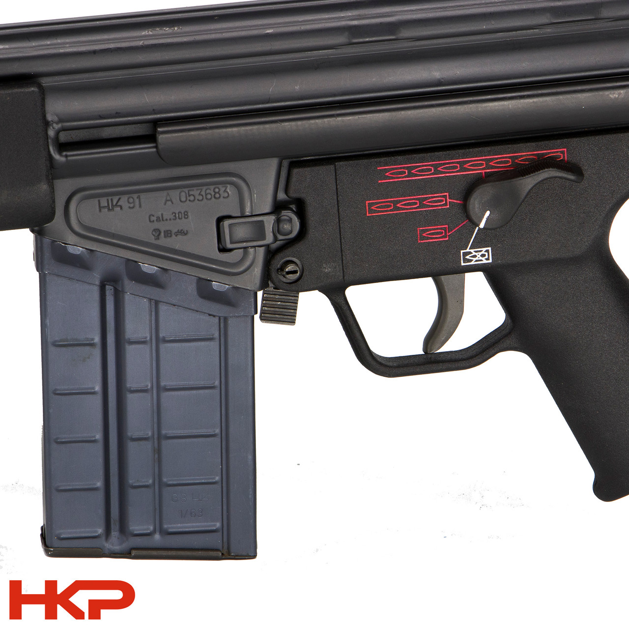HK91, G3, HK33, HK53 HK93 Tac Latch