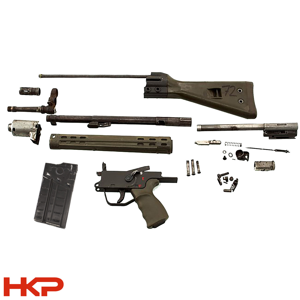 HK A&G3点セット Greek-EBO-G-9-PTR-Tungsten-