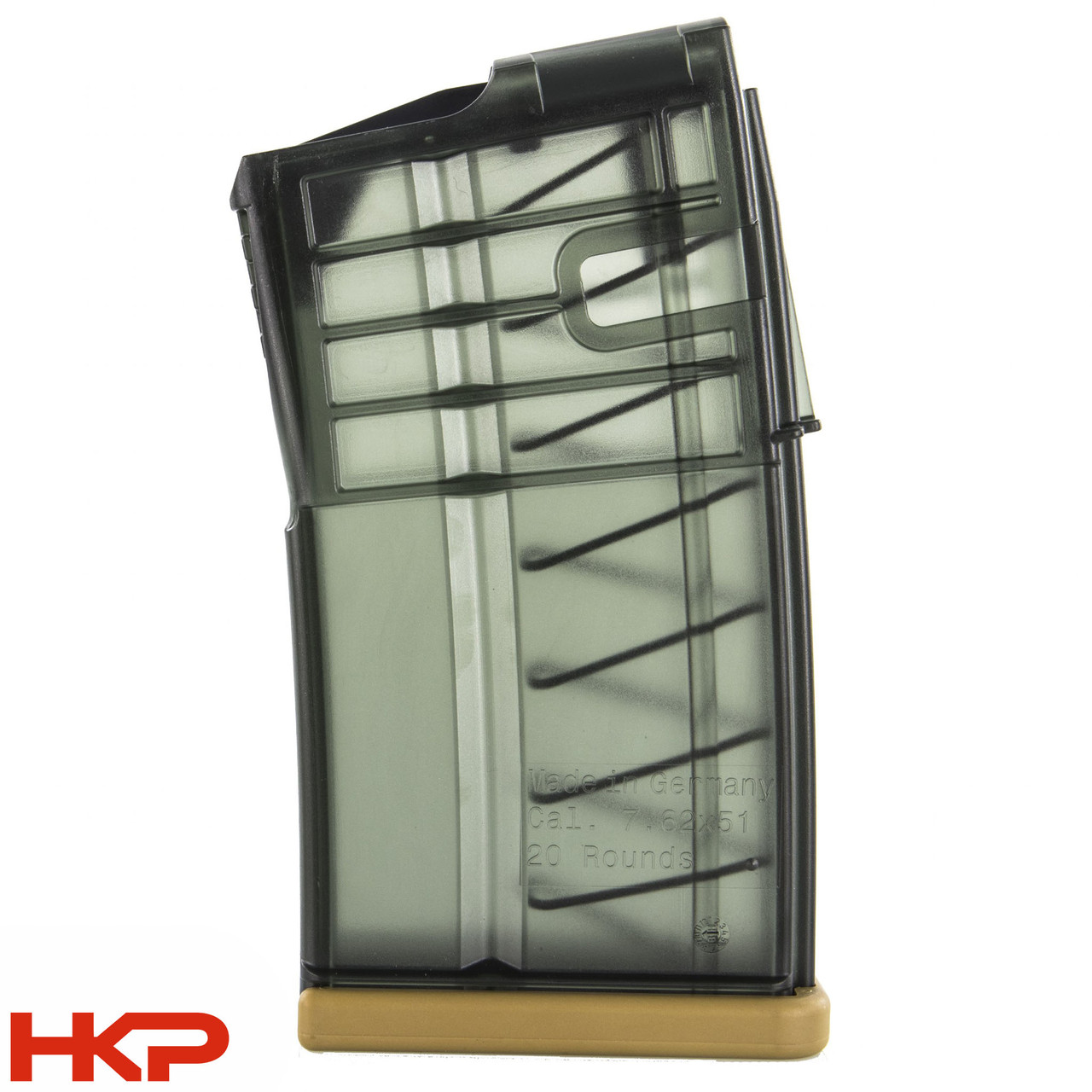 HK417, MR762 Magazine - 20 Round - RAL8000