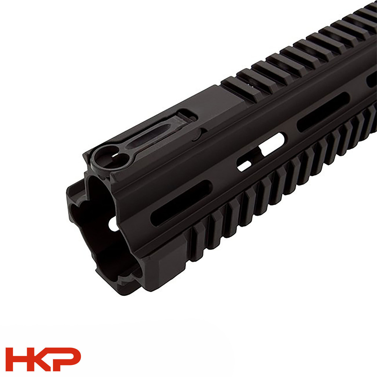 HK417, MR762 Handguard - Extended - Picatinny - Flip Up Front