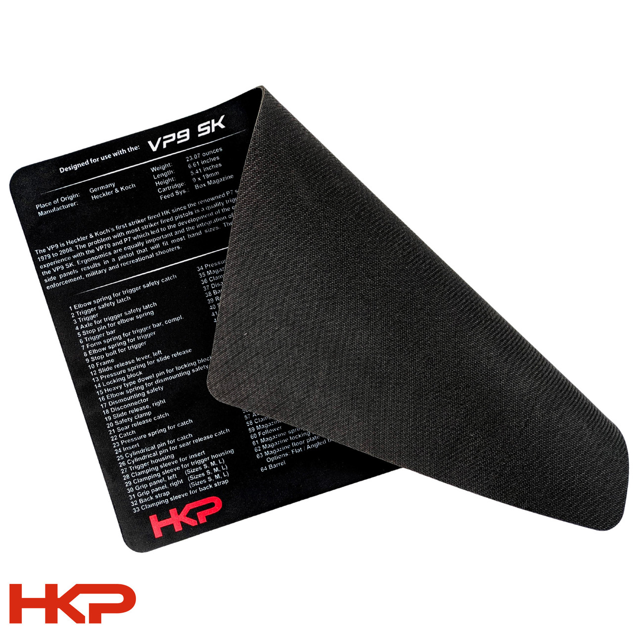HK VP9SK Bench Mat