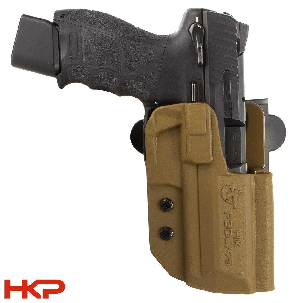 International Holster - Right Hand - Coyote Brown - HK45, P30L