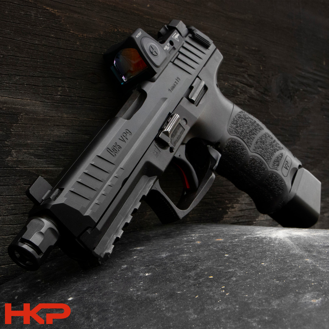 HK VP9 Micro Comp - Vented - Threaded 13.5x1 - Left Hand