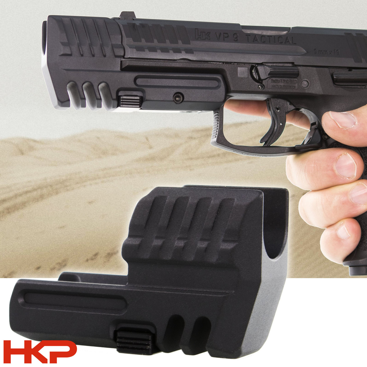 トップス H.K HK VP9SK Compensator - Quick Detach - Steel