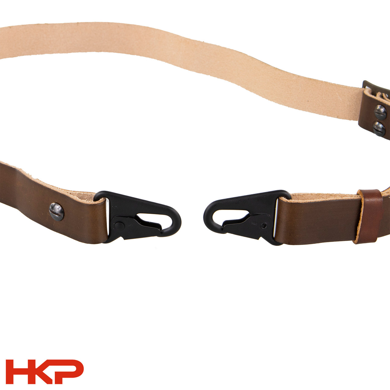 Single Point Leather Sling - Brown