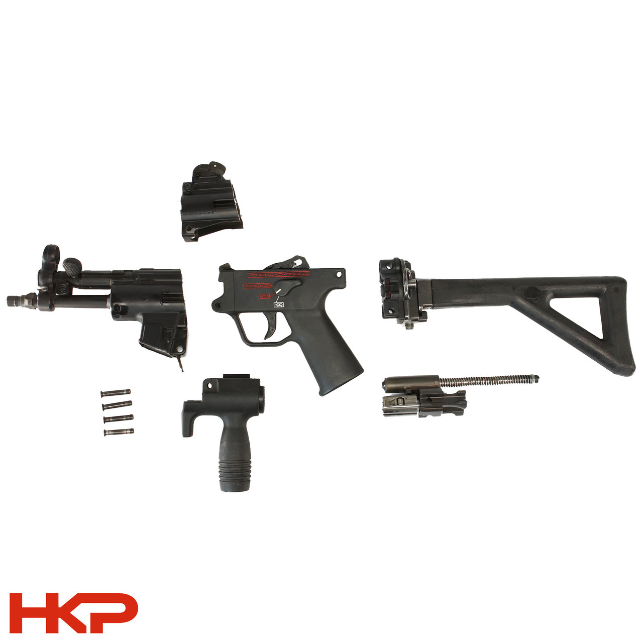 HK MP5K-PDW German Parts Kit - 4 Position Trigger Group