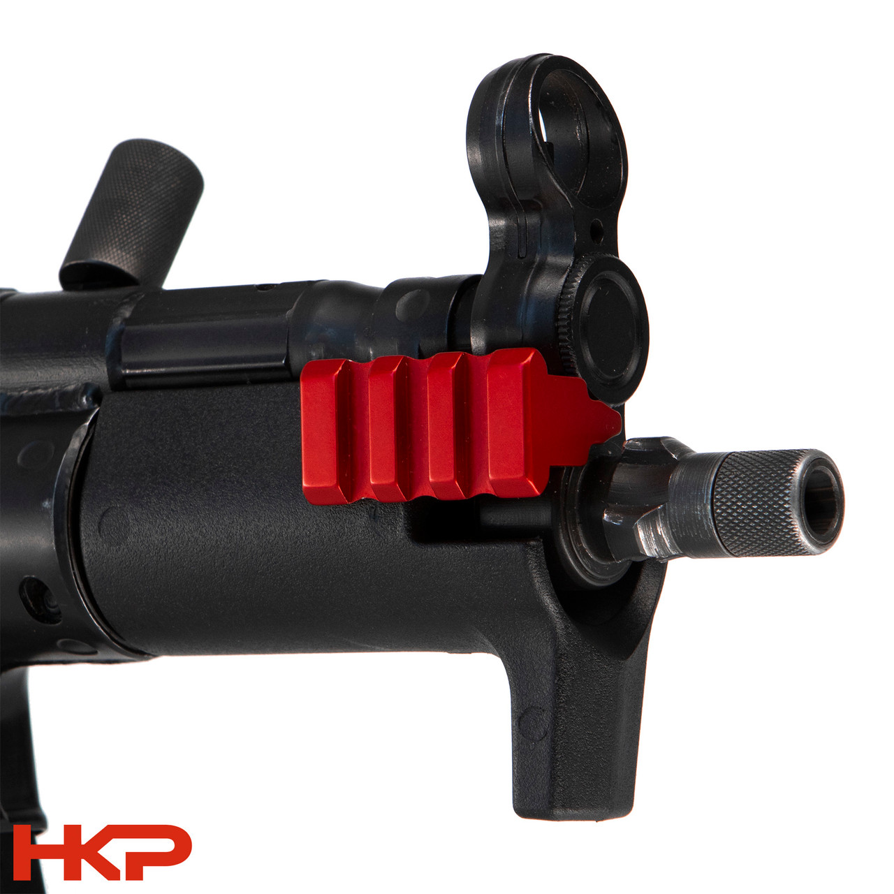 HKP Picatinny Rail Mount for Front Sight Tower - Red - $ 39.95