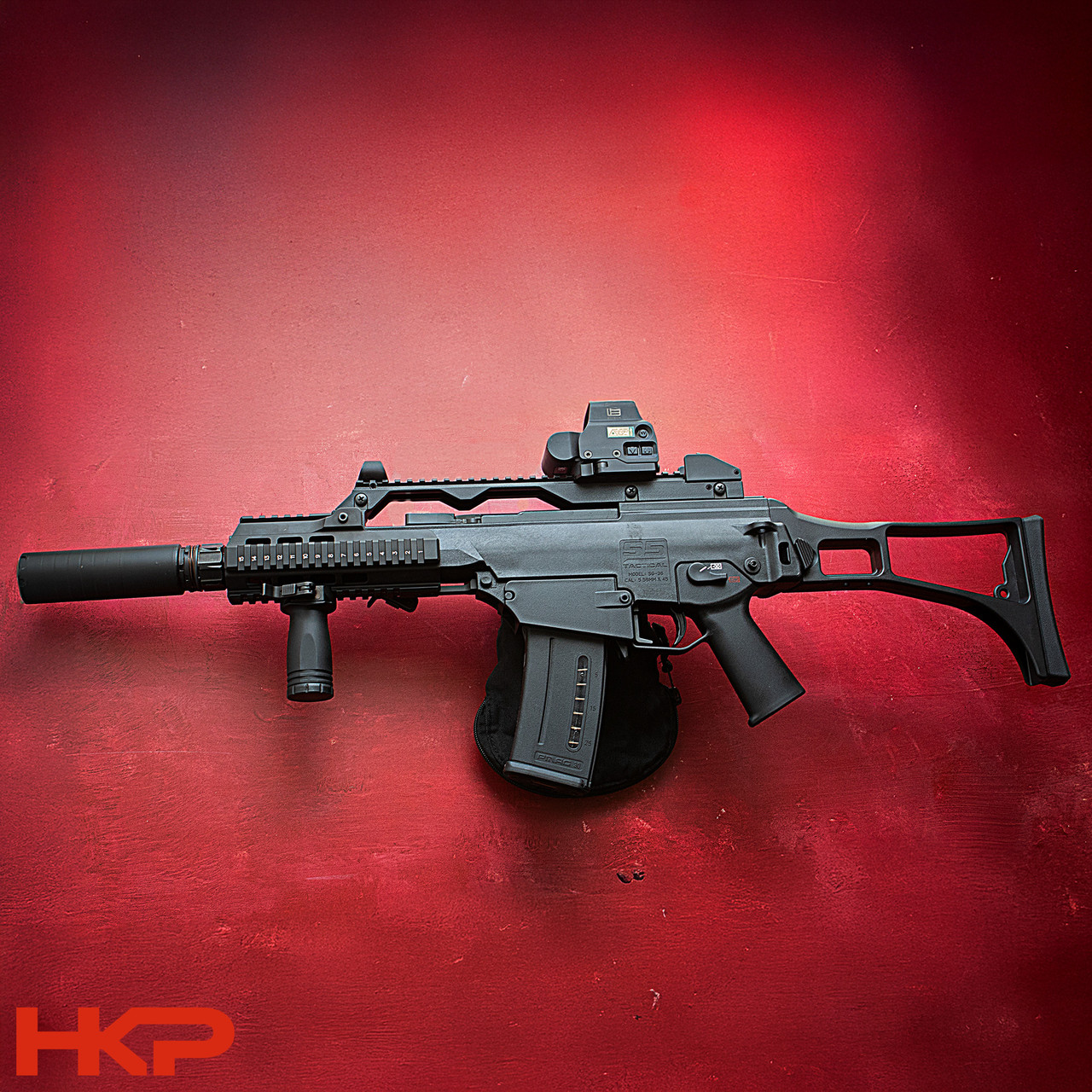 HK G36, HK33 Compensator - 15x1 RH - KeyMount (KeyMicro)