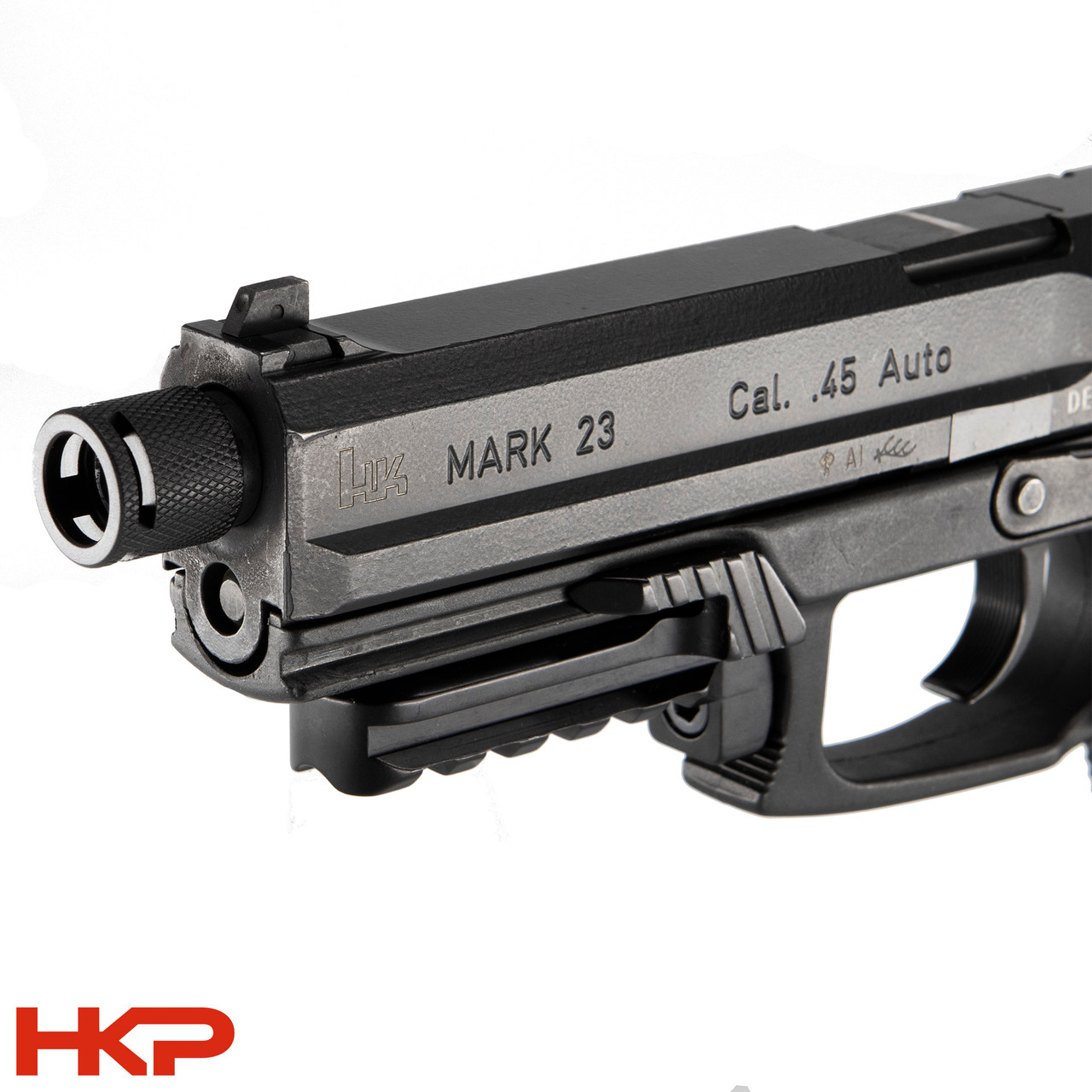HK Mark 23 Micro Comp - Knurled - Threaded 16x1 - Right Hand