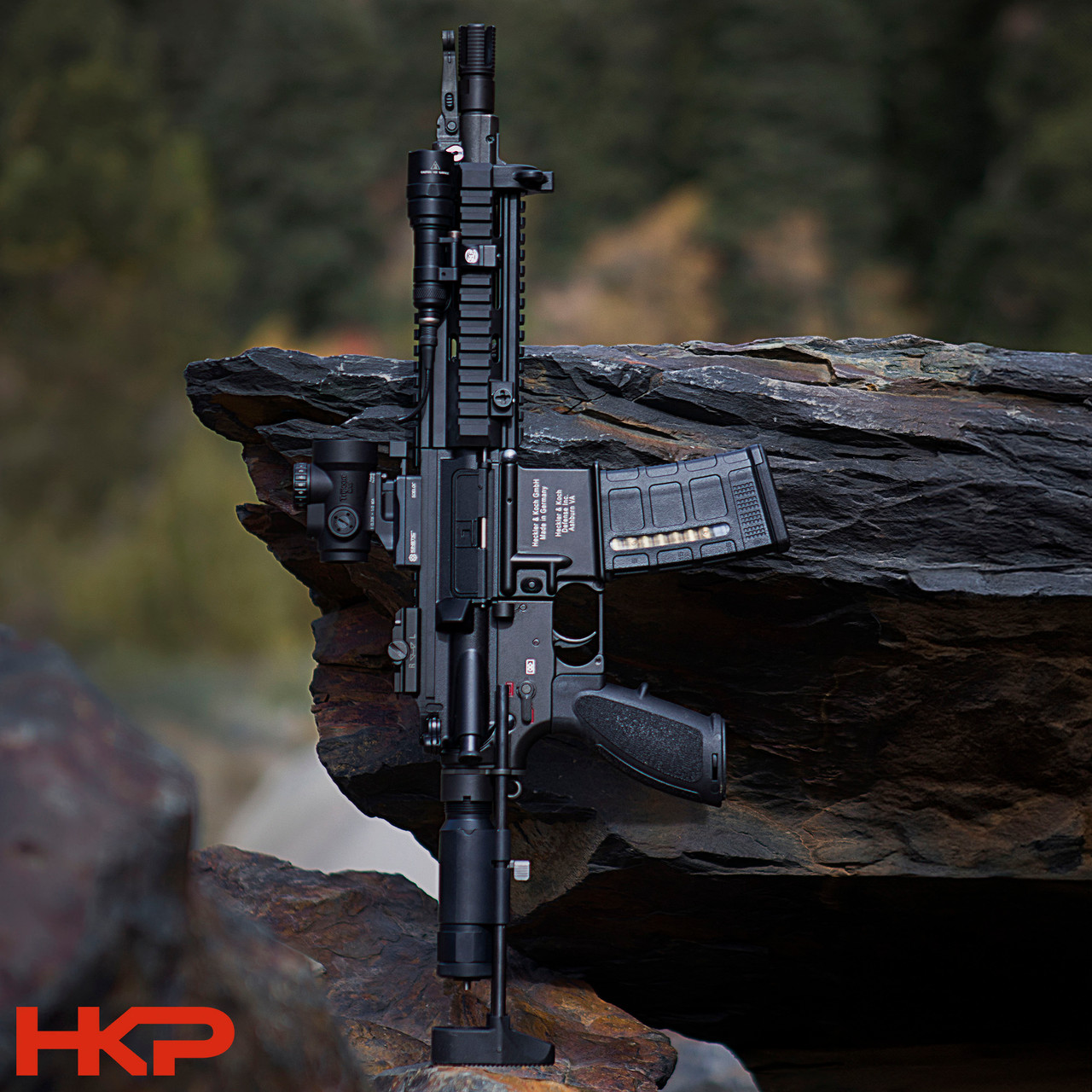HK416, MR556, G36 A5 Flash Hider - Threaded 1/2x28