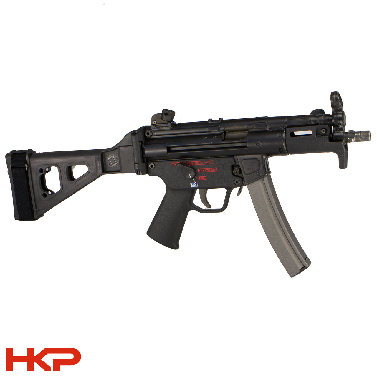 HK MP5K, SP89, SP5K Folding Brace - 9mm - Polymer