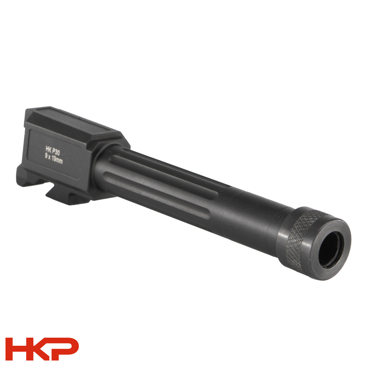 HK P30SK & P2000SK 9mm Threaded Barrel 13.5 x 1 - Fluted