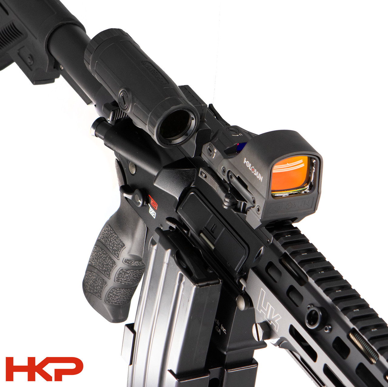 HOLOSUN HS510C RED ドットサイト　hm3xマグニファイアセット Holosun Dot Sight CLASSIC HS510C-HM3X-SET - YouTube