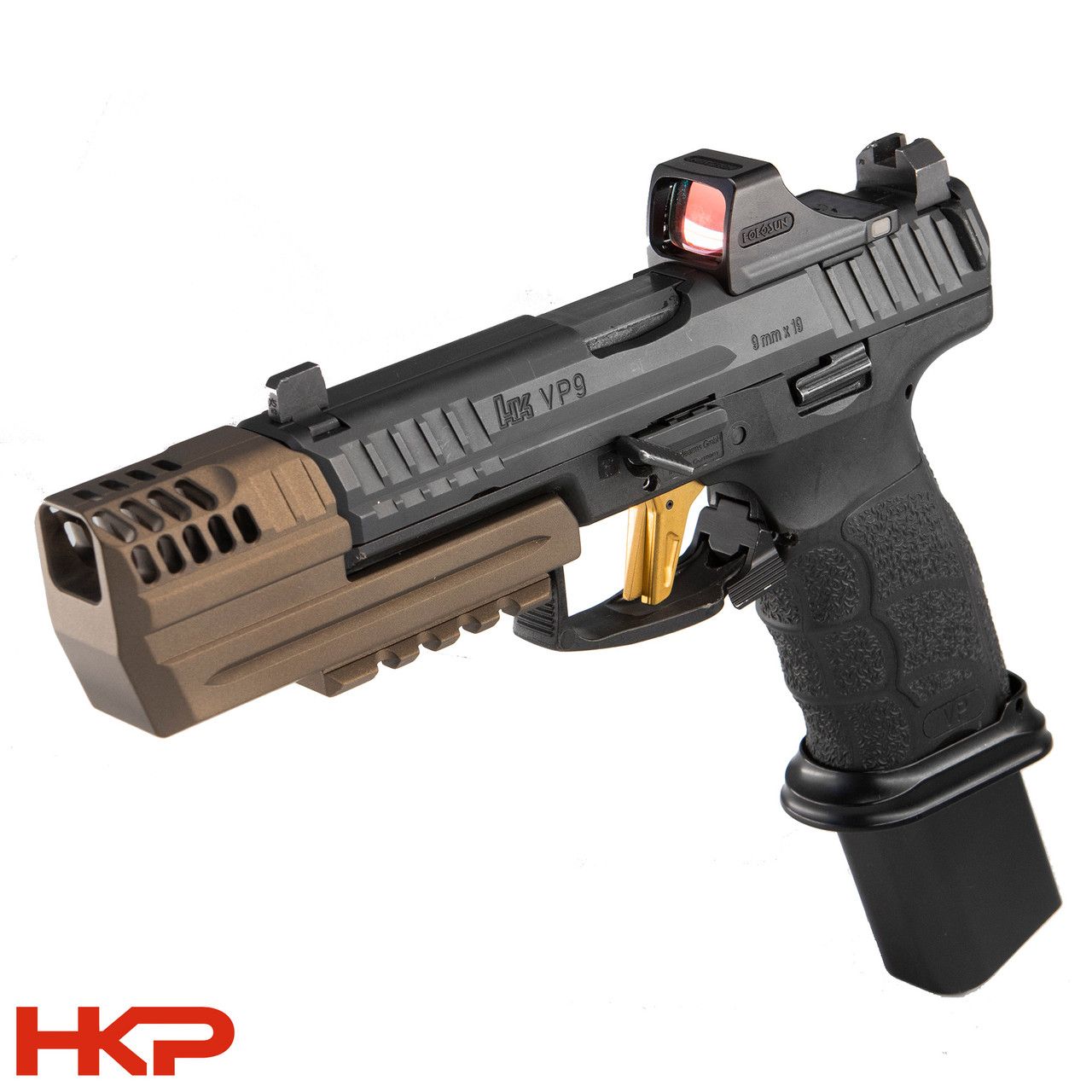 HK VP9 Rail Mount Compensator - Midnight Bronze