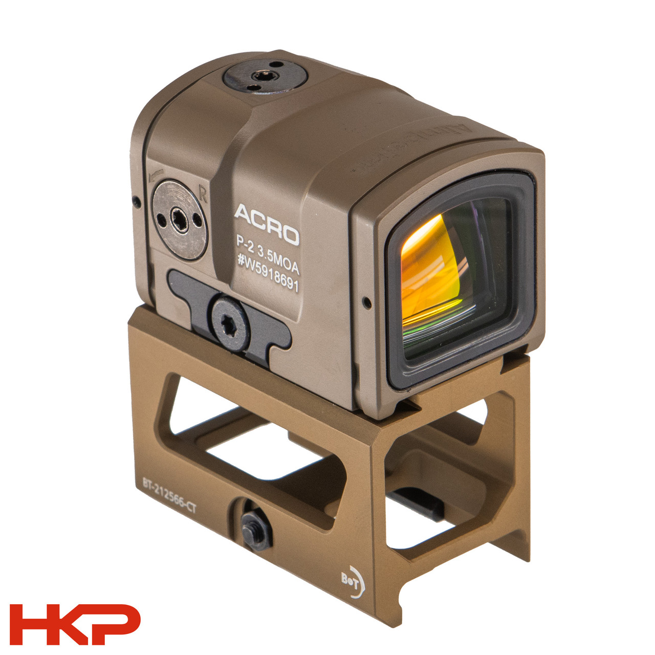 Picatinny Optic Mount - 39mm - Skeleton - Aimpoint ACRO P-2