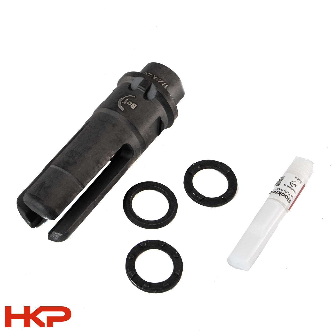 HK416, MR556 Flash Hider - 3 Prong - Threaded 1/2x28