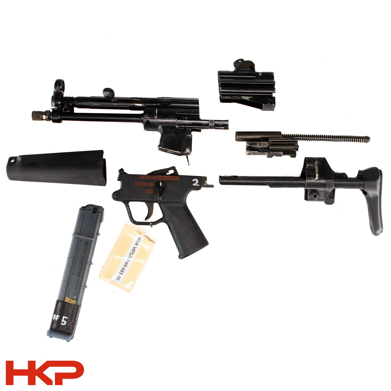 HK MP5 Parts Kit - A3 - 10mm / .40 S&W - 3 Round Burst - 4 Position