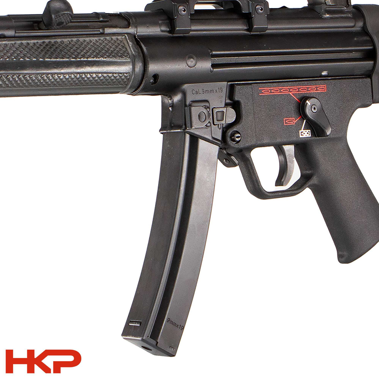 HK MP5, MP5K, SP89 MP5 Magazine - 9mm - 30 Round - Turkish