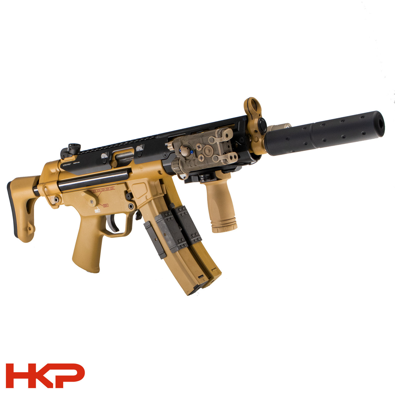 HK MP5, SP5 KAC Style Faux Suppressor - 1/2x28