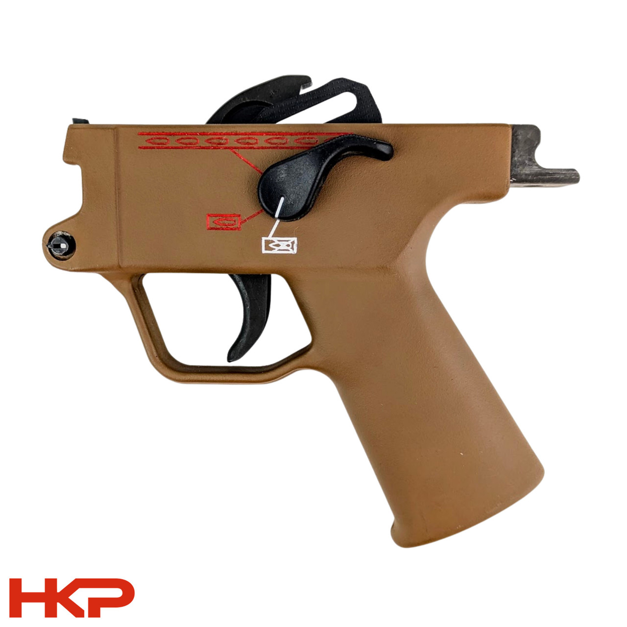 HK MP5 Navy Binary Trigger Group - Engraved - Clipped / Pinned