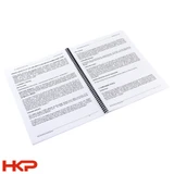 HK MP5 Armorer's Manual - 90 Pages