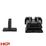 HK VP9, P30, HK45 Adjustable Suppressor Sights Superluminova - Green