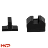 HK VP9, VP9L, VP9SK Night Sights - Suppressor Height - Orange