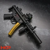 HK MP5, SP5, MP5K, SP5K Magazine - 30 Round - 9mm - TiN Coated